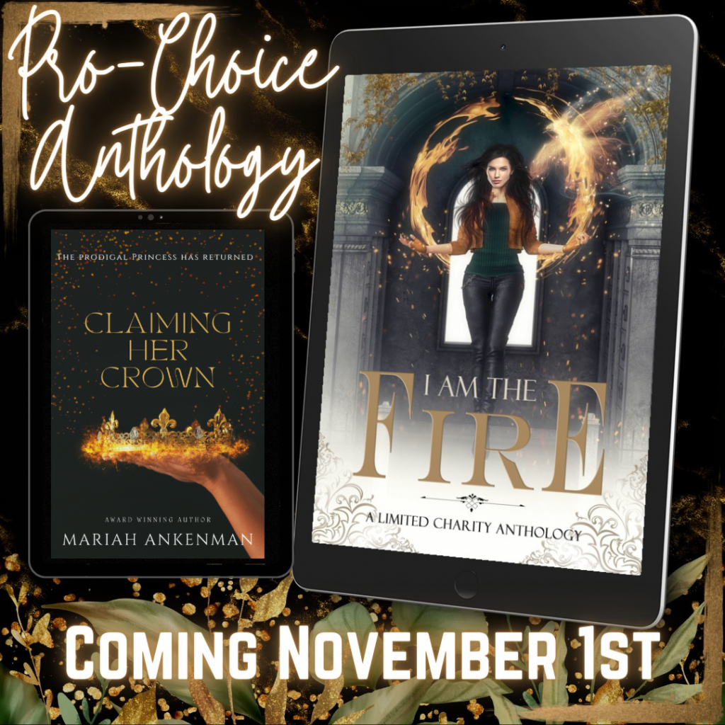 Cover for Claiming her Crown in the I Am The Fire romance charity anthology